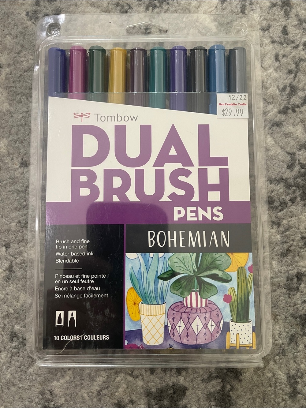 🎉 3 for $25 🎉Dual Brush Pens Bohemian - 10 Color Set